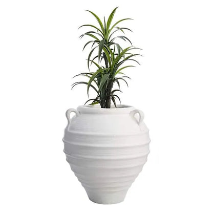 Eleni White Outdoor Planter, Extra Large