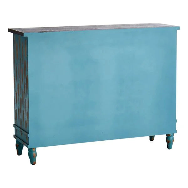 Northfield 3-Door Distressed Cabinet