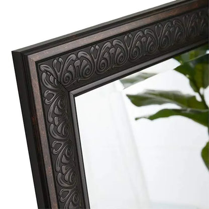 Isaac Bronze Leaner Mirror, 31x65
