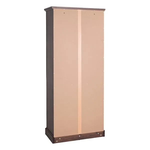 Lorraine Wooden Shelf, Walnut Finish