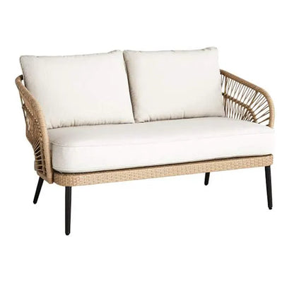 Paloma Patio Egg Chair, Loveseat & Coffee Table 3-Piece Set